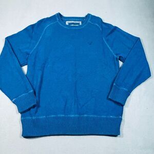 American Eagle Men's XXL Blue 100%‎ Cotton Sweater Long Sleeve Warm Heavyweight
